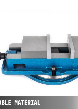 3 Inch Heavy Duty Milling Vise Bench Clamp Vise High Precision Clamping Vise 3 Inch Jaw Width with 360 Degree Swiveling Base CNC Vise