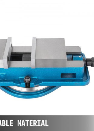 5 Inch ACCU Lock Down Vise Precision Milling Vice 5 Inch Jaw Width Drill Press Vise Milling Drilling Machine Bench Clamp Clamping Vice with 360 Degree Swiveling Base CNC Vise