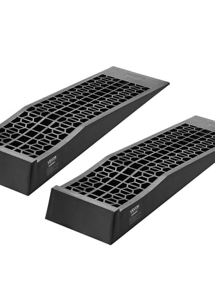 Car Ramps, 2 PCS 20000 lbs GVW Capacity, 2.56 in Lift Height, Portable Low Profile Car Service Ramps for Home Garage Maintenance & Oil Changes, Heavy Duty for Low Chassis Vehicle & Support Jack