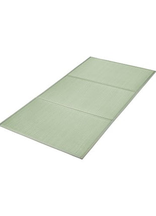 Japanese Tatami Mat, Full Size Foldable Japanese Tatami Mattress( Natural Rush Grass), Japanese Floor Mattress with Non-Slip Backing & Fresh Scent, Futon Mattress for Sleeping Meditation Yoga