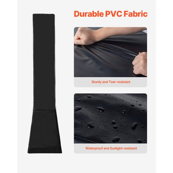 Basketball Pole Pad, 64" Tall and 2" Thick Heavy Duty Wrap Around Pole Padding, Fits 6x6 - 7x7 inch Diameter Square Pole, All-weather Waterproof Protective Pad for Basement Garage Playground