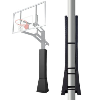 Basketball Pole Pad, 64" Tall and 2" Thick Heavy Duty Wrap Around Pole Padding, Fits 6x6 - 7x7 inch Diameter Square Pole, All-weather Waterproof Protective Pad for Basement Garage Playground