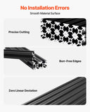 10PCS 2020 Aluminum Extrusion Profile, 48 Inch 1220 mm, T Slot European Standard Anodized Linear Rail, High-Strength Extruded Aluminum Rail, for 3D Printer Parts and CNC DIY Workbench, Black