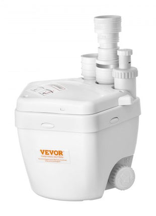 Utility Sink Pump, 1 HP, 2200 GPH Under Sink Pump with 3 Water Inlets 1 Outlet, 36 ft Max Lift, Cast Aluminum Motor, Macerating Toilet System, for Sink Shower Wash Bin Urinal Kitchen Basement