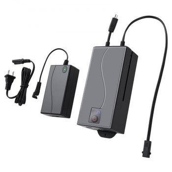 Battery Pack for Reclining Furniture with Adapter, 5000 mAh Rechargeable Recliner Battery Pack with Universal 2-Pin Connector and LED Screen, for Electric Recliner, Sofa, Couch & Lift Chair