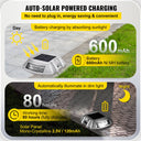 Driveway Lights 16-Pack Solar Driveway Lights Bright White with Screw Solar Deck Lights Outdoor Waterproof Wireless Dock Lights 6 LEDs for Path Warning Garden Walkway Sidewalk Steps