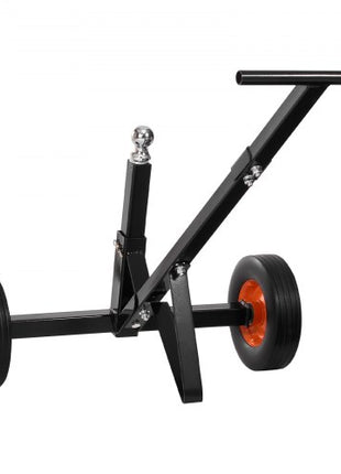 Trailer Dolly, 600lbs Tongue Weight Capacity, Carbon Steel Trailer Mover with 1-7/8 in Hitch Ball and 10 in Solid Tires, Portable Tow Dolly for Moving Car RV Boat Trailer