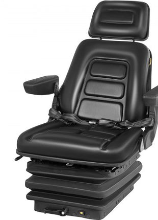 NEW LOW PROFILE SUSPENSION SEAT WITH ARMREST DOZER BACKHOE TRACTOR SKIDSTEER