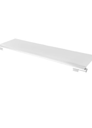 Camper Awning Fabric Replacement, 1" to 13', Weatherproof Durable Slide Topper Awning with Bracket, Heavy Duty Slide Topper Awning with Stainless Steel Material, Fit for RV & Motorhome(White)