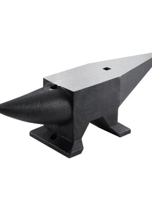 Cast Iron Anvil, 86 Lbs Single Horn Anvil with Large Countertop and Stable Base, High Hardness Rugged Round Horn Anvil Blacksmith, for Bending, Shaping