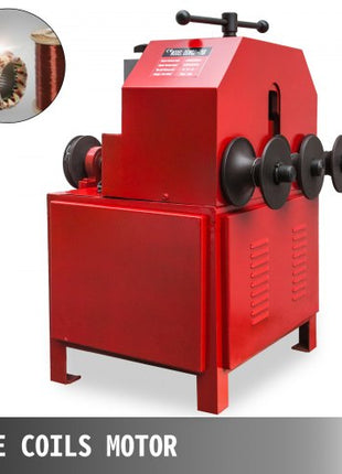 Pipe Tube Bender, 9 Round and 8 Square Die Set Electric Pipe Tube Bender 1.5KW Multi-function Electric Pipe Bender