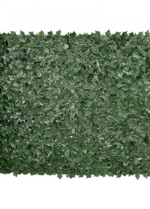 Privacy Ivy Fence, 59 x 118in Artificial Green Wall Screen, Greenery Ivy Fence with Mesh Cloth Backing and Strengthened Joint, Faux Hedges Vine Leaf Decoration for Outdoor Garden, Yard, Balcony