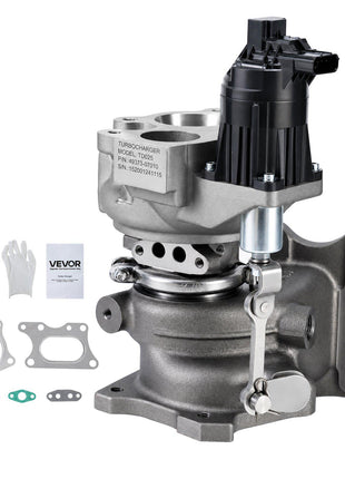 Complete Turbo Turbocharger Kit with Solenoid Valve, Compatible with Honda Civic 2016-2020 L4 1.5L, Replace# 49373-07012, 49373-07013, 49373-07015, 49373-07014, 49373-07011, 18900-5AF-H010-M3