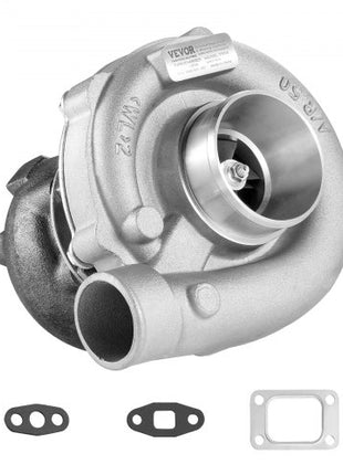Turbo Turbocharger with Gasket Kit, Turbo Charger Replacement for Car Engines, Compatible with 1.5L-4.0L Engine Displacements, Heat Resistance Engine Turbocharger with K418 Alloy Impeller