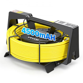 2026 Upgraded Sewer Camera with WiFi, 164ft/50m Drain Pipeline Camera, IP68 Snake Plumbing Cameras with Light - 12 LEDS, Wireless WiFi Connectivity to Phone/Tablet for Sewer Duct Pipe Inspection