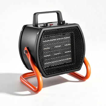 Greenhouse Heater, 1500W Electric PTC Space Heater with Fan, Low & High Heat Modes, 40° Adjustable Angle, Overheat Protection, Portable for Grow Tent, Small Greenhouse, Flower Room, Home Office