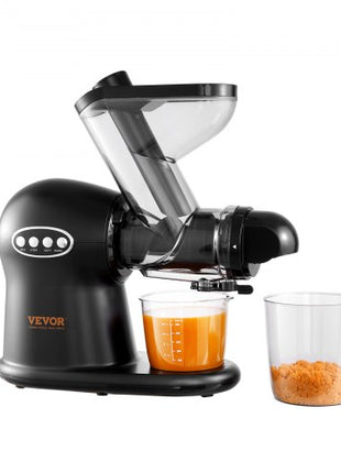 Slow Masticating Juicer, 2-Speed Mode Cold Press Juicer Machine with Reverse Function, Quiet Motor Slow Juicer, Juice Extractor Maker Easy to Clean with Brush, for High Nutrient Fruit Vegetable