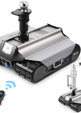Electric Trailer Mover, 9000 lbs Max Towing Capacity, Remote-Controlled Trailer Mover with 328 ft Wireless Range, Motorised Camper Trolley Kit Fits for Camper RV Caravan Boat Trailer Jack