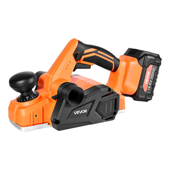 Cordless Handheld Planer, 3-1/4-Inch Cut Width, 15000 RPM Electric Hand Wood Planer with 4.0 Ah 18V Lithium Battery, Brushless Motor, Adjustable Cut Depth, Dust Collection Bag, for Woodworking