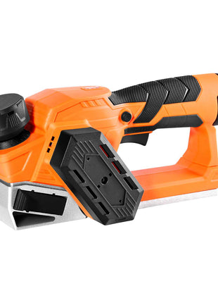 Cordless Handheld Planer, 2-1/5-Inch Cut Width, 14500 RPM Electric Hand Wood Planer with 2 Ah 12V Lithium Battery, Brushless Motor, Adjustable Cut Depth, 2 Blades, for Woodworking Wood Chamfer