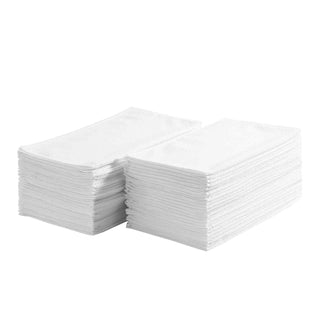 50 Pack White Microfiber Cleaning Cloth, 12 x 12 in Premium Microfiber Towels, Lint-Free and Scratch-Free, Absorbent Cleaning Rags for Car, Household, Kitchen, Window,  SPA, Hotel & Bathroom
