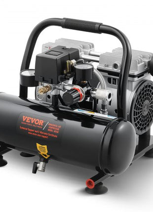 Air Compressor, 1 Gallon Steel Tank, 1HP 1.5 CFM 90PSI Oil Free Air Compressor & Max. 120PSI Pressure, 78dB Ultra Quiet Portable Compressor, for Auto Repair, Tire Inflation, Spray Painting