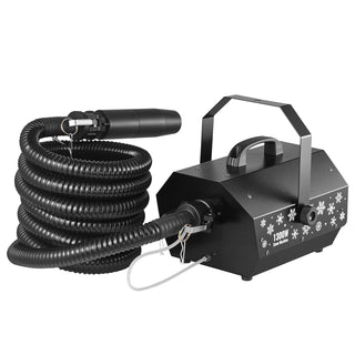 Snow Machine, 1300W Super Silent Snow Maker, Portable Wireless Remote Control Snowmaking Machine, Outdoor & Indoor Snowflake Maker for Xmas Party Wedding Stages Mall Snowflake Effects Decor