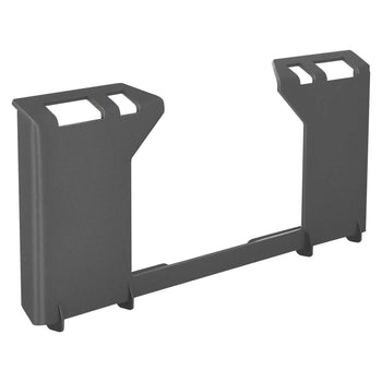 3/8 in Skid Steer Mount Plate Universal Quick Attach Mount Plate, Easy to Bolt, 2000 lbs Load Capacity, Heavy Duty Steel Loader Plates Compatible with Kubota Bobcat Skid Steers and Tractors