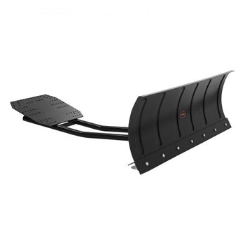 Snow Plow Kit, 48in Universal Snow Plow Attachment, Height & Left-Right Adjustable, Quick To Detach, Steel ATV Scrape Blade, 3 Mount Options, Efficient Snows Clearing, for Most ATVs & UTVs