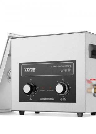 6L Ultrasonic Cleaner with Heater Timer & Basket, Professional Digital Sonic Cavitation Machine, 180W Cleaning Machine for Watch Instruments, Glasses, Coin, Metal Parts, Tool