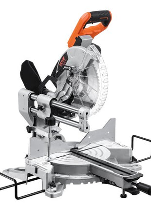 Sliding Compound Miter Saw, 10-Inch Blade, 15 Amp Motor, 60-Tooth, Corded Double Bevel Sliding Miter Saw, LED Precision Alignment, Angle Adjustable, for Wood, Composite Decking, Laminates