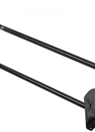Van Roof Ladder Rack, 2 Bars Alloy Steel Roof Racks, 500 LBS Capacity Roof Rack, Adjustable Length 35.8"-52.4", Van Ladder Rack Compatible with Chevrolet Express, GMC Savana, etc, Drilling Mount