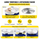 Pottery Wheel 28cm Pottery Forming Machine with Detachable Basin Foot Pedal Control 350W Art Craft DIY Clay Tool for Art Craft Work and Home DIY Blue, 18 Piece