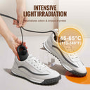 Portable Shoe Dryer, Electric Boot Dryer, Deodorized Boot Warmers/Dryer with Quick & Even Drying for Cotton Slippers, Snow Boots, Leather Shoes, Canvas Shoes, Socks, Black & Orange