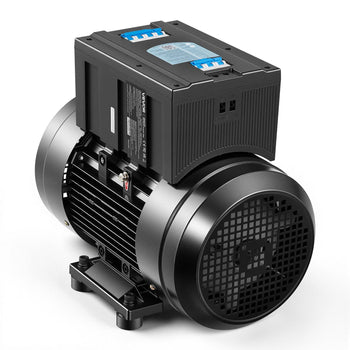 Single Phase to 3-Phase Rotary Converter, 10HP 28A 208-240V Input/Output Rotary Phase Converter - Expandable to Higher Horsepower for Heavy-Load Equipment