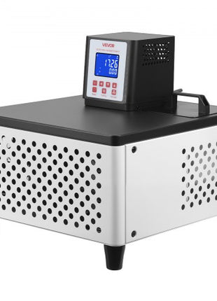 Viscometer Water Bath, 23 to 212°F, 5.51" x 5.51" Tank, PID Temp Control, Thermostatic Water Circulating Bath with Internal and External Circulation, Fits Various Rotational Viscometers for Lab