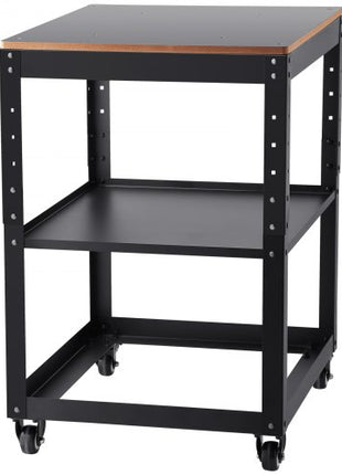 Planer Stand, 100 lbs / 45 kg heavy loads, Three-Gear Height Adjustable Thickness Planer Table,with 4 Stable Casters & Storage Space, for most planers, saws, bench-top machines, power tools