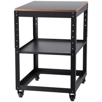 Planer Stand, 100 lbs / 45 kg heavy loads, Three-Gear Height Adjustable Thickness Planer Table,with 4 Stable Casters & Storage Space, for most planers, saws, bench-top machines, power tools