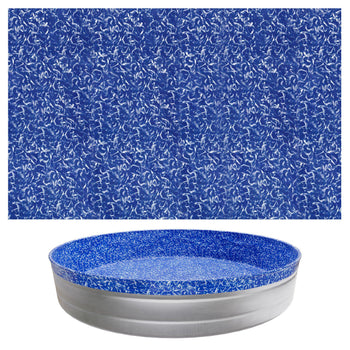 10ft Pool Liner, Round Overlap Swimming Pool Liner for 27.5 in Wall Height, Heavy Gauge Vinyl, Easy Install with Leak-Proof Patches, Designed for Steel Sided Above-Ground,Outdoor, Crystal