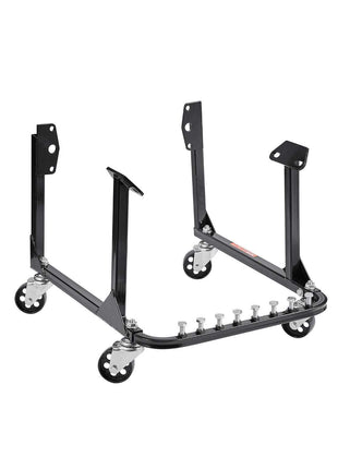 Engine Stand, 750 LBS Load Capacity Engine Motor Stand, Heavy-Duty Steel Motor Holder with 4 Swivel Casters and 4 Hook Positions, Suitable for BB-CHEVY and GEN-1 SB-CHEVY Engines