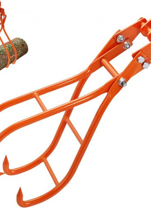 Timber Claw Hook, 28 inch 4 Claw Log Grapple for Logging Tongs, Swivel Steel Log Lifting Tongs, Eagle Claws Design with 2205 lbs/1000 kg Loading Capacity for Tractors, ATVs, Trucks, Forklifts
