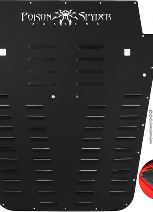 Vented Hood Louver Black Powder Coat For 2013-2017 Jeep Wrangler JK