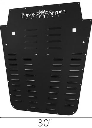 Vented Hood Louver Black Powder Coat For 2013-2017 Jeep Wrangler JK