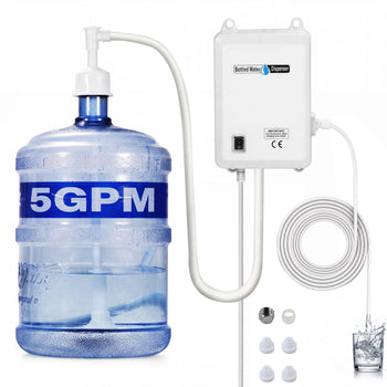 Water Pump System for 5 Gallon Bottles, Automatic Electric Dispenser, Single Inlet, Suitable for Coffee/Tea Appliances, Fridges, Ice Machines