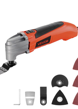 Oscillating Tool Multitool, 2.2Amps 22,000 OPM Electric Oscillating Multi Tool Kit Corded with 2.8° Oscillating Angle, 7PCS Saw Accessories for Cutting, Scraping, Sanding, Floor Stripping