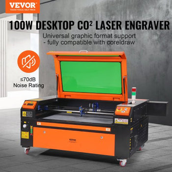100W CO2 Laser Engraver, 24 x 35 in, 19.7 IPS Laser Cutter Machine with 2-Way Pass Air Assist, Compatible with LightBurn, CorelDRAW, AutoCAD, Windows, Mac OS, Linux, for Wood Acrylic Fabric More