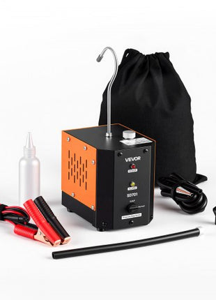 Automotive Smoke Machine Leak Detector, DC 12V EVAP Vacuum Diagnostic Tester with Built-in Air Pump, Adjustable Pressure, Vacuum Pipeline Fuel Diagnostic Detector for Cars, Motorcycles, Boats