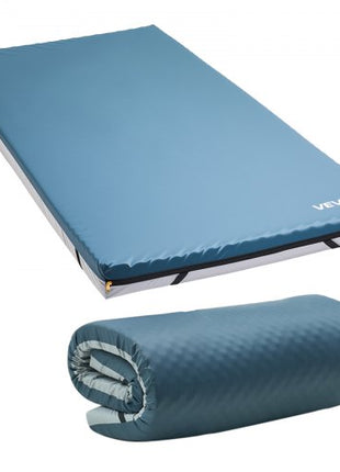 Hospital Bed Mattress, 300 lbs Load, Long Term Care Pressure Redistribution Medical-Grade Dual Layer Foam Mattress, Waterproof for Bedsore Treatment Nursing Homes and Home Care, 34 x 76 x 3.5 in