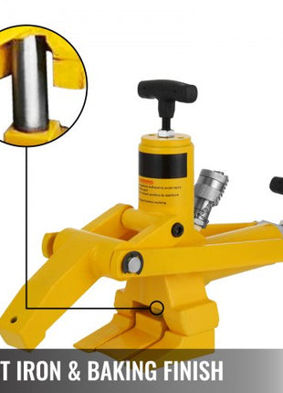 Bead Breaker Tool 10,000PSI Air Hydraulic Foot Pump for Tractor Truck Tire Bead Breaker with Feet and Claw Commercial Tractor Truck Tire Hydraulic Changer