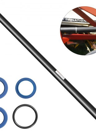 Hydraulic Cylinder 2\" Bore 36\" Stroke Hydraulic Ram Cylinder 3000psi Hydraulic Cylinders Welded Double Acting Cross Tube SAE6 Port Hydraulic Lifting Cylinder (2 X 36)